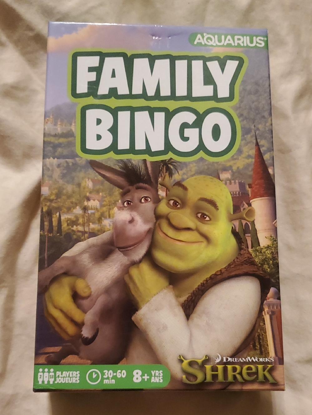 Aquarius Family Bingo - Shrek Edition (Green)
